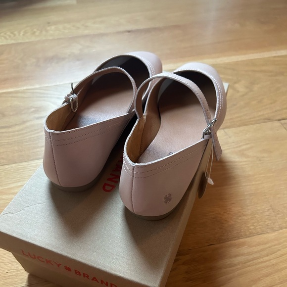 Lucky Brand | Alba Jane | Pink Flats Size 8.5 - Picture 3 of 7